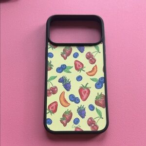 Colorful Fruit Pattern iPhone 17 Pro Max Case